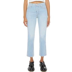 NEW MOTHER triple tomcat ankle jeans in orange you glad